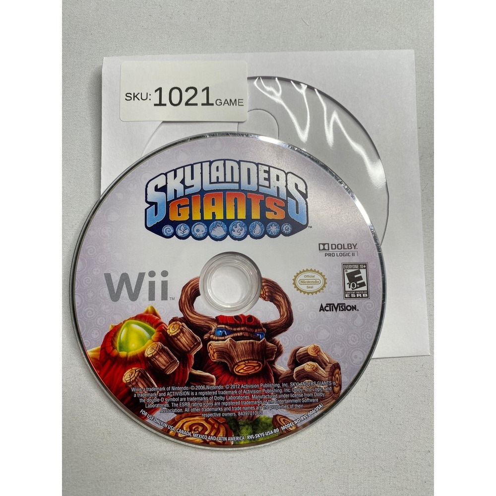 Skylanders Giants Nintendo Wii